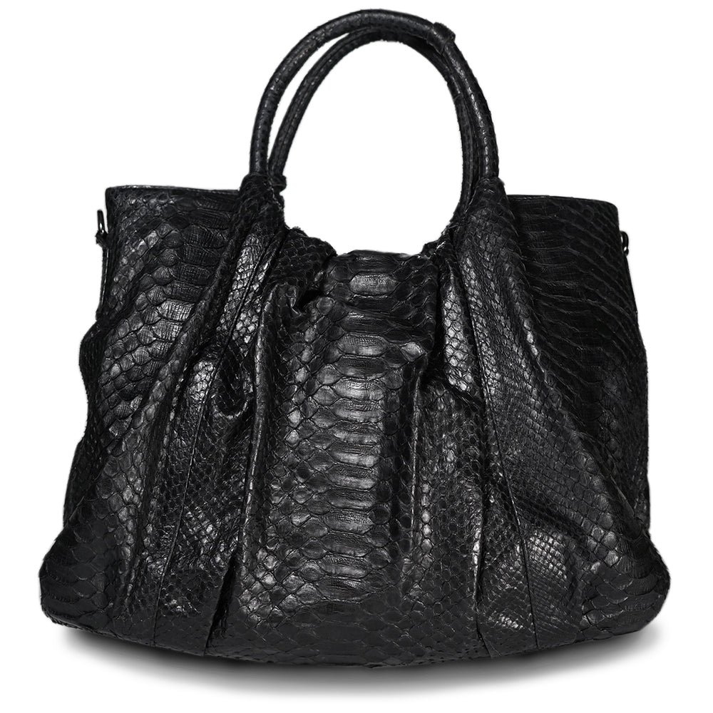 trending handbag black hobo style
