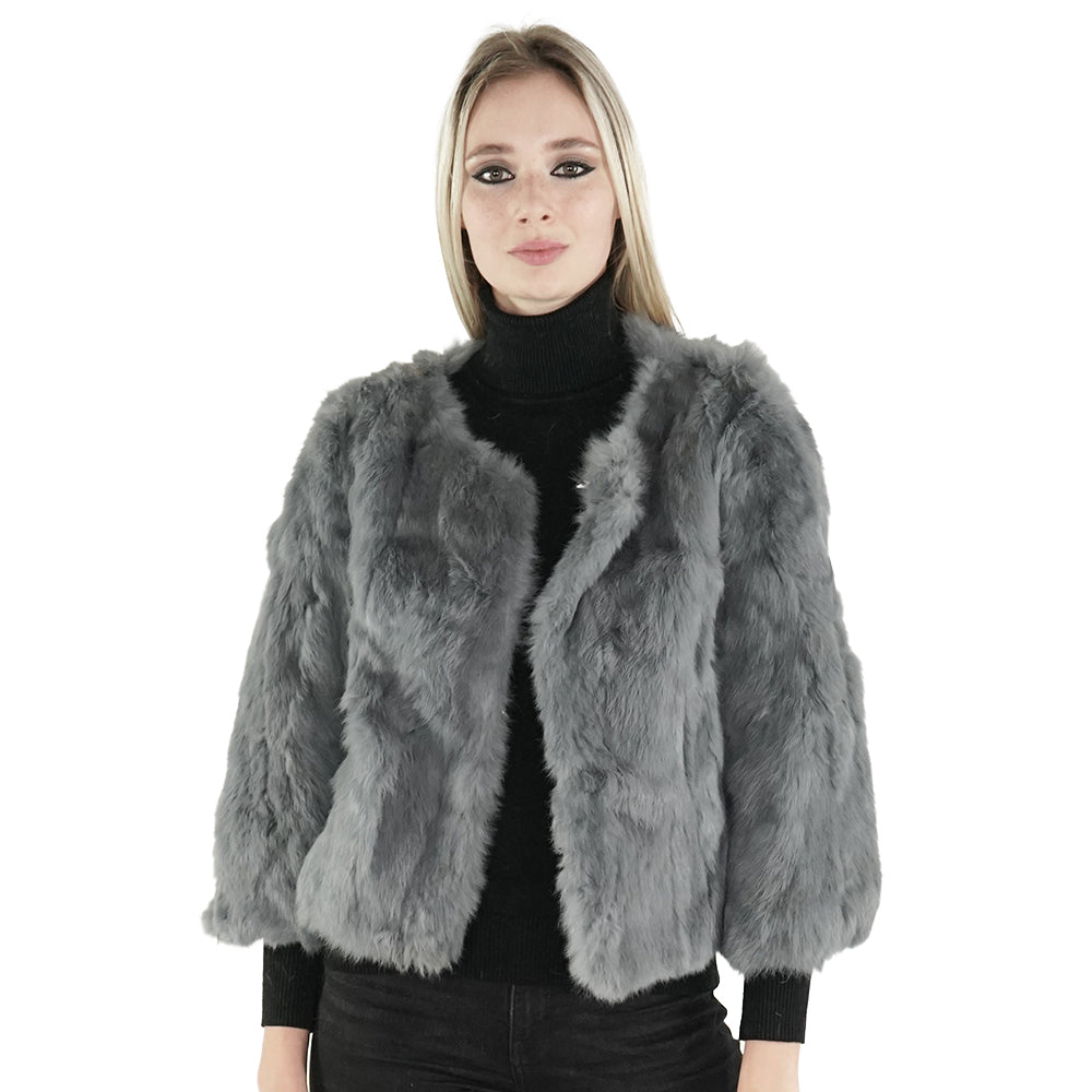 Sherrill & Bros. Dita Rabbit Fur Jacket