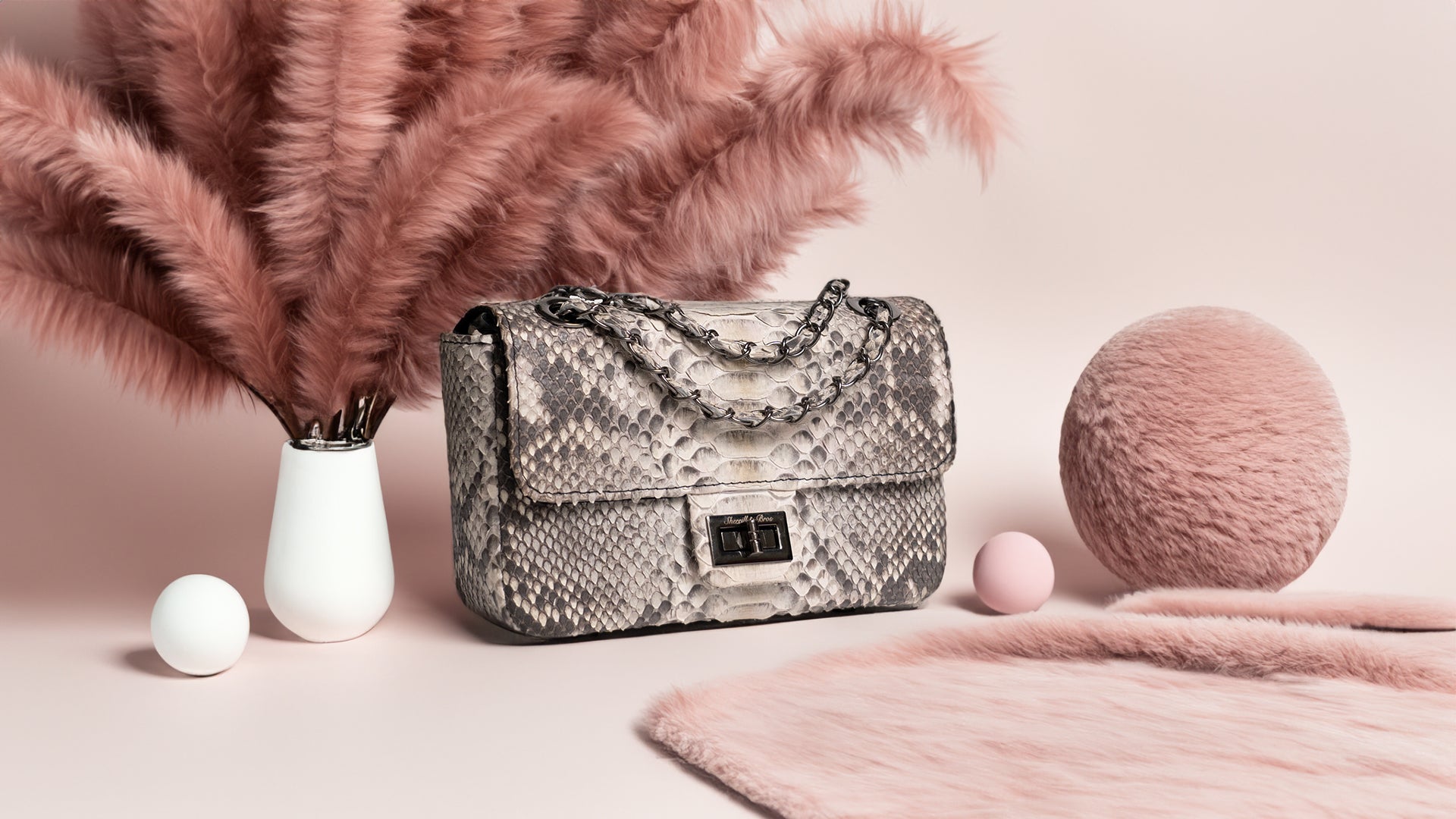 Buy Online Genuine Python Bags - Sherrill & Bros.