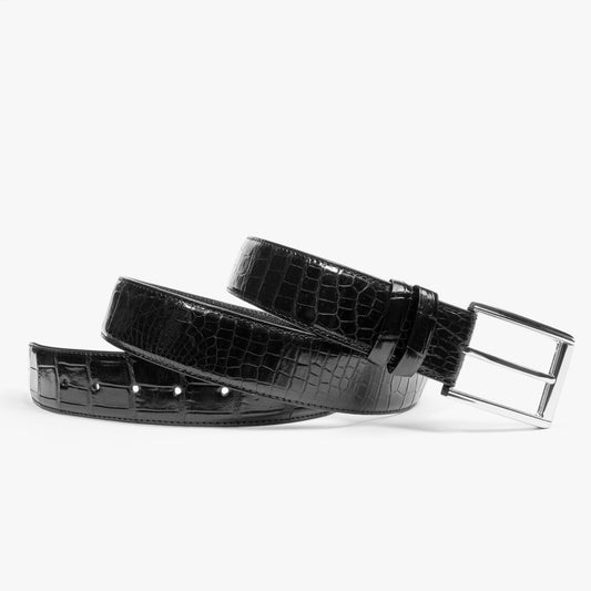 Real alligator leather belt for sale new york