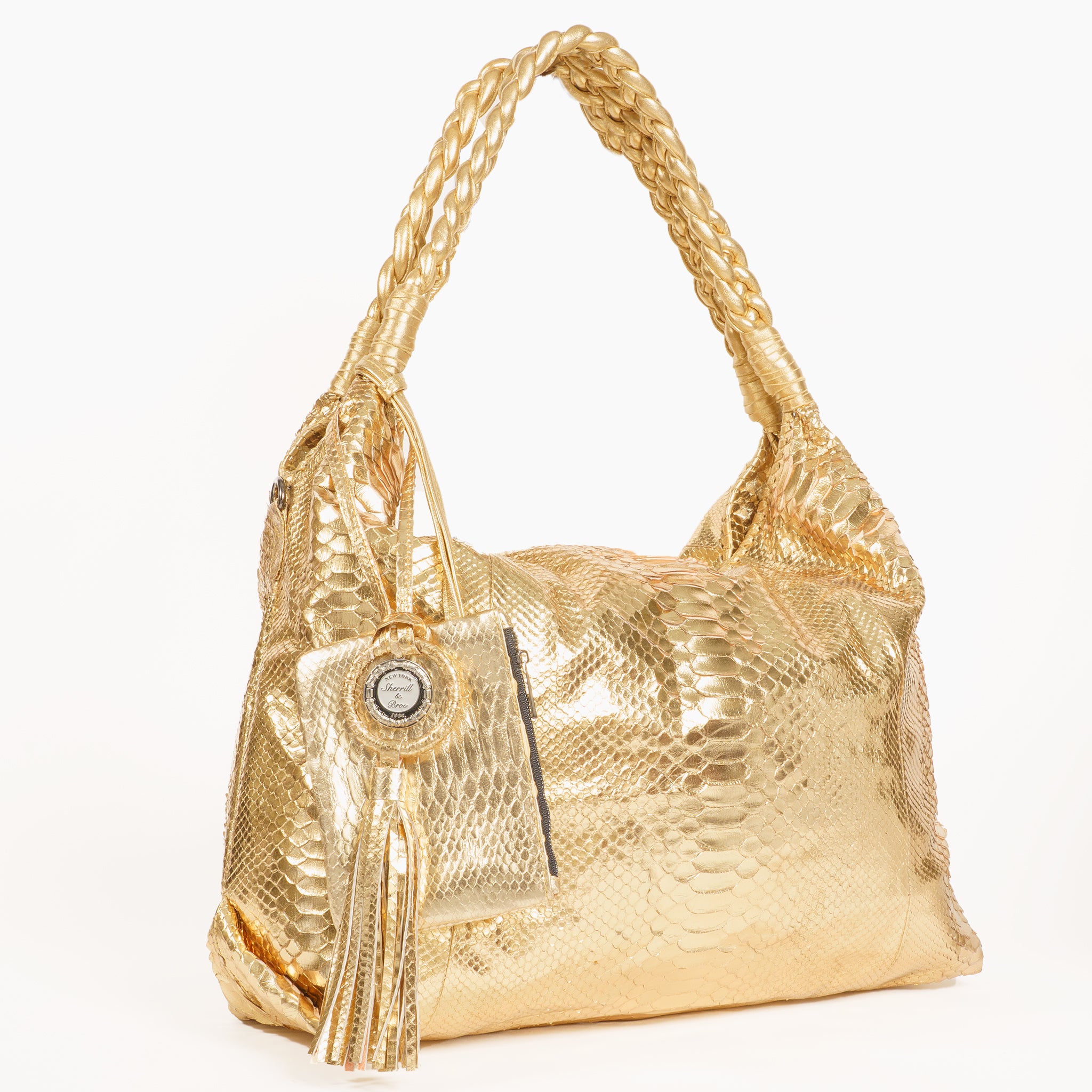 Gold Python Handbags Buy Online Genuine Python Handbags - Sherrill & Bros.