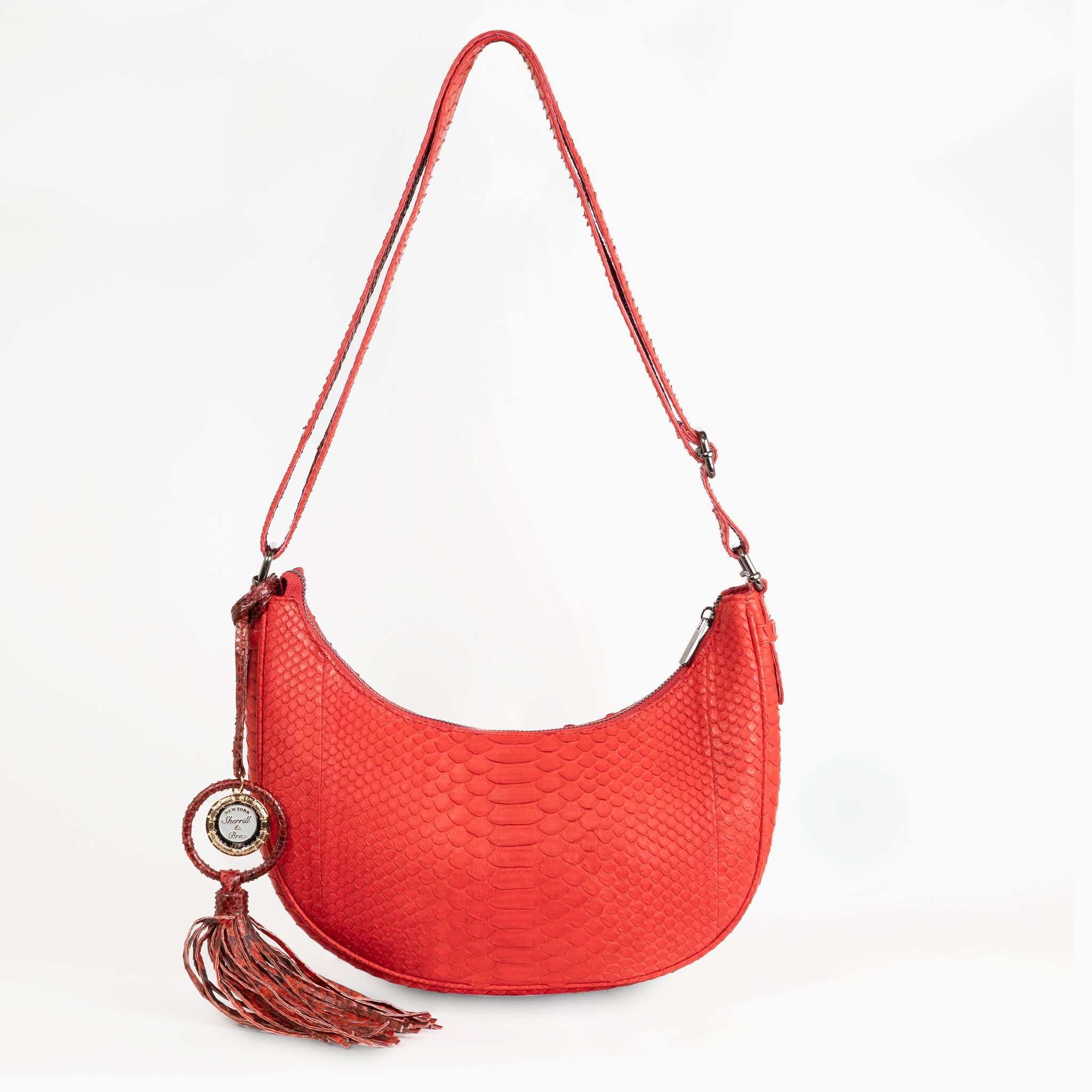 Python Bag Construction Genuine Python Bags – Sherrill & Bros.
