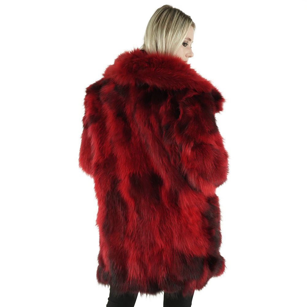 Affordable genuine fur coat 