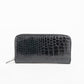 Black crocodile wallet for women from sherrill bros