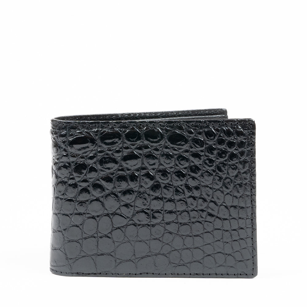 Black Crocodile Wallet for Men | Sherrill & Bros. | Free Shipping