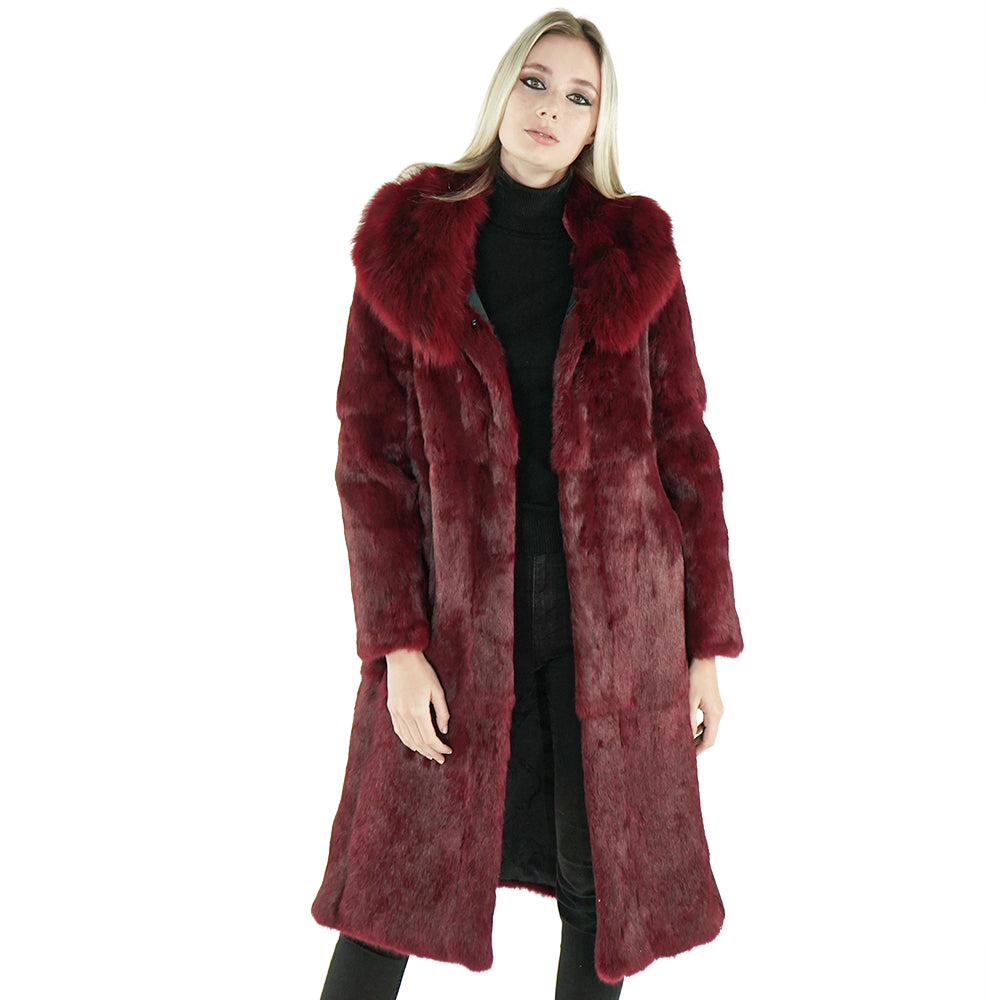 Full Length Rabbit Fur Coat | Sherrill & Bros. | Luxury For Less