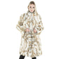 real rabbit fur coat for women 