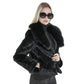 Cheap real fur jacket for women from sherrill bros