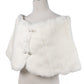 real fur stole for weddings