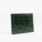 Real Crocodile leather credit card case 
