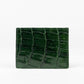 Green Genuine Crocodile Skin Wallet for Men Sherrill Bros